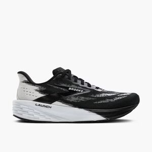 Brooks Launch 11 男 慢跑鞋 寬楦 支撐 彈力 緩震 競速 黑 白 [1104502E087]