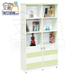 【文創集】莉可 環保2.7尺南亞塑鋼二門書櫃/收納櫃(客約商品), , large