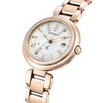 CITIZEN 星辰 XC 希望之鑰 限量鈦 光動能電波女錶 ES9464-52B, , large