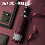 LED Reversible Automatic Umbrella – Inverted Design, LED Handle, One-Touch Open/Close, , large