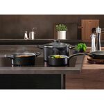 蓋瑞廚物【義大利PIARDI HOME LIVEINDUCTION 24CM雙耳湯鍋(附玻璃蓋) 七層複合鋁大理石 湯鍋, , large
