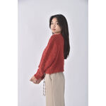 (XL) 圓領紅色外套二手衣, , large