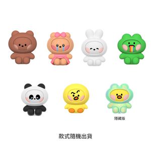 LINE FRIENDS- Minini-Face Off Figures