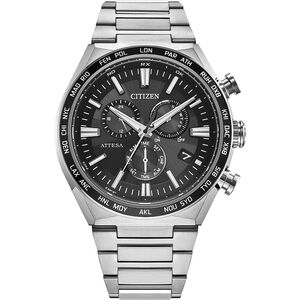 CITIZEN 星辰 超級鈦 光動能電波計時手錶 CB5966-69E