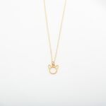 【Angel & Me】Happy Cat Kitten Meow s925 sterling silver 24k gold plated gift, , large
