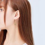 ULOO Glimmer 古典優雅垂墜耳環-金色 UE1001210, , large