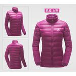 TECTOP探拓戶外【破盤出清！】YW7788女款輕薄羽絨立領外套 90/10白鴨絨, , large