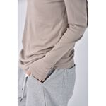 (M) maternity質感棕色長袖上衣二手衣, , large