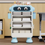 【AOTTO】太空人造型桌邊洞洞板置物書架(AS-211), , large