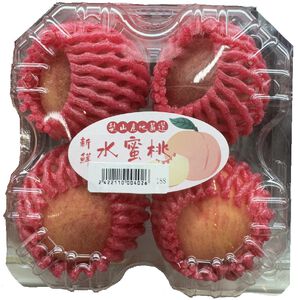 梨山水蜜桃350克/4入/盒