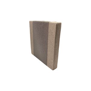 雅韻紙纖立體厚坐墊-咖50x50