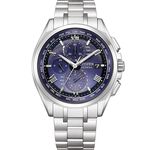 CITIZEN 星辰 月虹 鈦金屬 光動能全球電波計時手錶 送禮推薦 AT8240-66L, , large