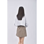 (L) bella studio質感棕色短裙二手衣, , large