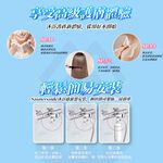Chlorine-Removal Shower Filter / Transparent White / 2-Pack, , large