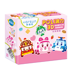 【悠森兒】POLI波力 3D立體幼幼醫用口罩25入-甜甜圈派對, , large