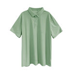 Mens Plain Polo Shirt, , large