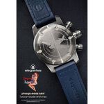 elegantsis JF48QS機頭藝術-女郎計時手錶-藍/48mm ELJF48QS-OU02LC, , large
