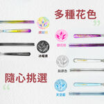 【純鈦冰晶阿湯筷匙組 櫻花粉】環保筷 鈦筷 鈦湯匙 大湯匙 筷子湯匙餐具組 環保餐具 露營餐具 攜帶餐具 鈦餐具 冰晶, , large