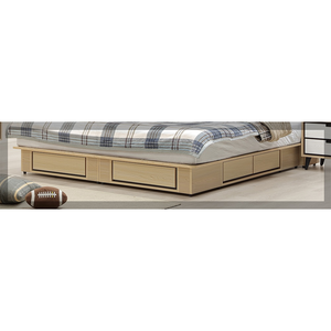 【唯熙傢俱】雷莎原木色5尺抽屜床底