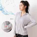 【現貨】MIT台灣製貝柔 日本水潤白抗UV保濕防曬外套  P2015, , large