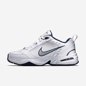 Nike Air Monarch IV 男鞋 多功能 訓練 白 深藍 [415445-102]
