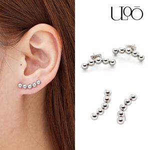 【快速出貨】ULOO Glimmer 優雅圓珠耳環 耳針-銀色 UE1000220