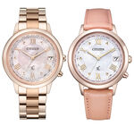 CITIZEN 星辰 XC Hebe田馥甄配戴款 台灣限定 鈦 光動能電波女錶 套錶 CB1137-65W, , large