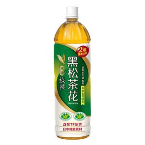 黑松茶花綠茶(無糖)  1230ml