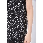 (S) bttwo fashion shop質感吊帶棉質蝴蝶黑色上衣二手衣, , large