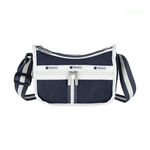 LeSportsac Small Everyday Bag 小型斜背包 -滾邊深海藍, , large