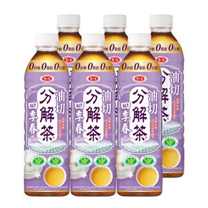 愛之味油切分解茶(四季春風味)590ml