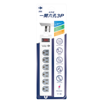 C-Safety Extension Wire 1S 6H 3P 1.8M, , large