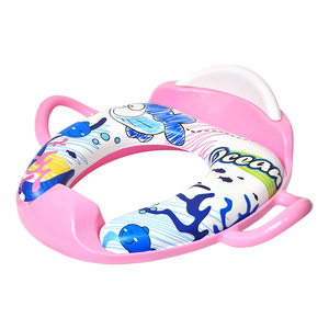 親親 CCTOY 海洋系列兒童馬桶扶手便器 OT-11 粉紅色