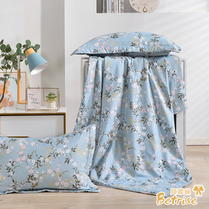 【Betrise】Spring River Flower Moon | Upgraded graphene moisture-wicking Tencel cotton quilt/150x180cm (Add more to get the same style cotton pillowcase x2) [LY SHIN BEDDING]