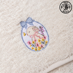 【SOLO Vintage】LCW Home 50x80cm Cute Bunny Embroidery Towel 100% Cotton Super Absorbent Made in Turkey, , large