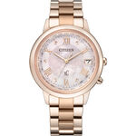 CITIZEN 星辰 XC Hebe田馥甄配戴款 台灣限定 鈦 光動能電波女錶 套錶 CB1137-65W, , large
