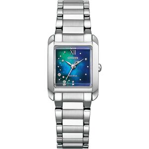CITIZEN 星辰 千彩之海UNITE with BLUE L系列 光動能大三針女錶 EW5591-60L