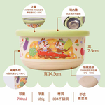 304 STAINLESS STEEL BOWL 730ml, , large