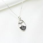 【Angel & Me】Seed and Sprout s925 sterling silver necklace Birthday gift, , large