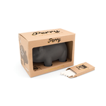 Perry the CapitaLIST Pig Chalkboard money box incl chalk, , large