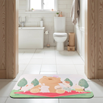 【Monster】 Soft Diatomaceous Earth Absorbent Mat – NewGen Designer Series (60x40cm) – Picnic Time, , large