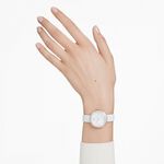 SWAROVSKI 施華洛世奇 Matrix Tennis 水晶錶圈手錶 女錶-30mm 送禮推薦 5710103, , large