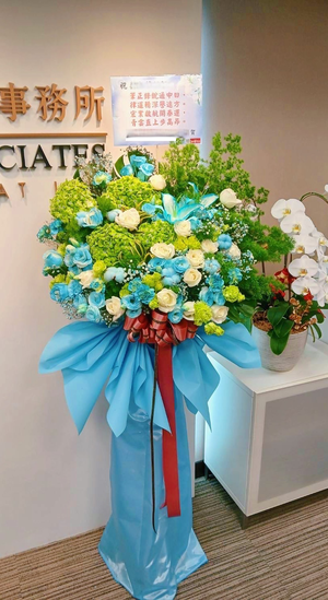 artistic flower basket
