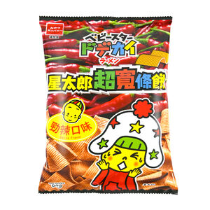 優雅食星太郎超寬條餅-勁辣口味70g