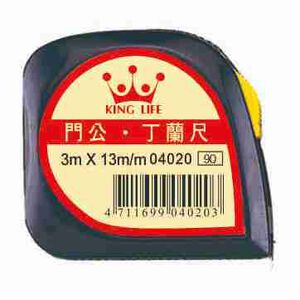 徠福 門公捲尺(3m/13mm二用)NO.4020