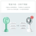 【Leo手機周邊專賣店】DIKE戴克 雙用手持風扇 / DUF141BU, , large