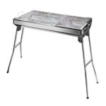 Stainless steel charcoal grill, , large