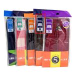 三花5片式平口褲 PER, M, large