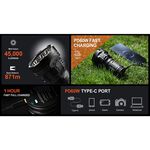 【電筒王】ACEBEAM X50 2.0 45000流明 871米 高強光搜索手電筒 USB-C 強光手電筒 快充, , large