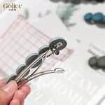 【Gulicc】古莉可 髮夾 法式復古圓圈圈髮夾2入, , large